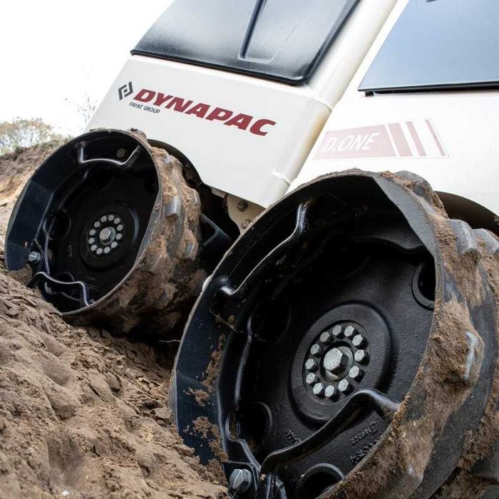 D.ONE Dynapac cilindru picior de oaie 1595 kg motor Kubota