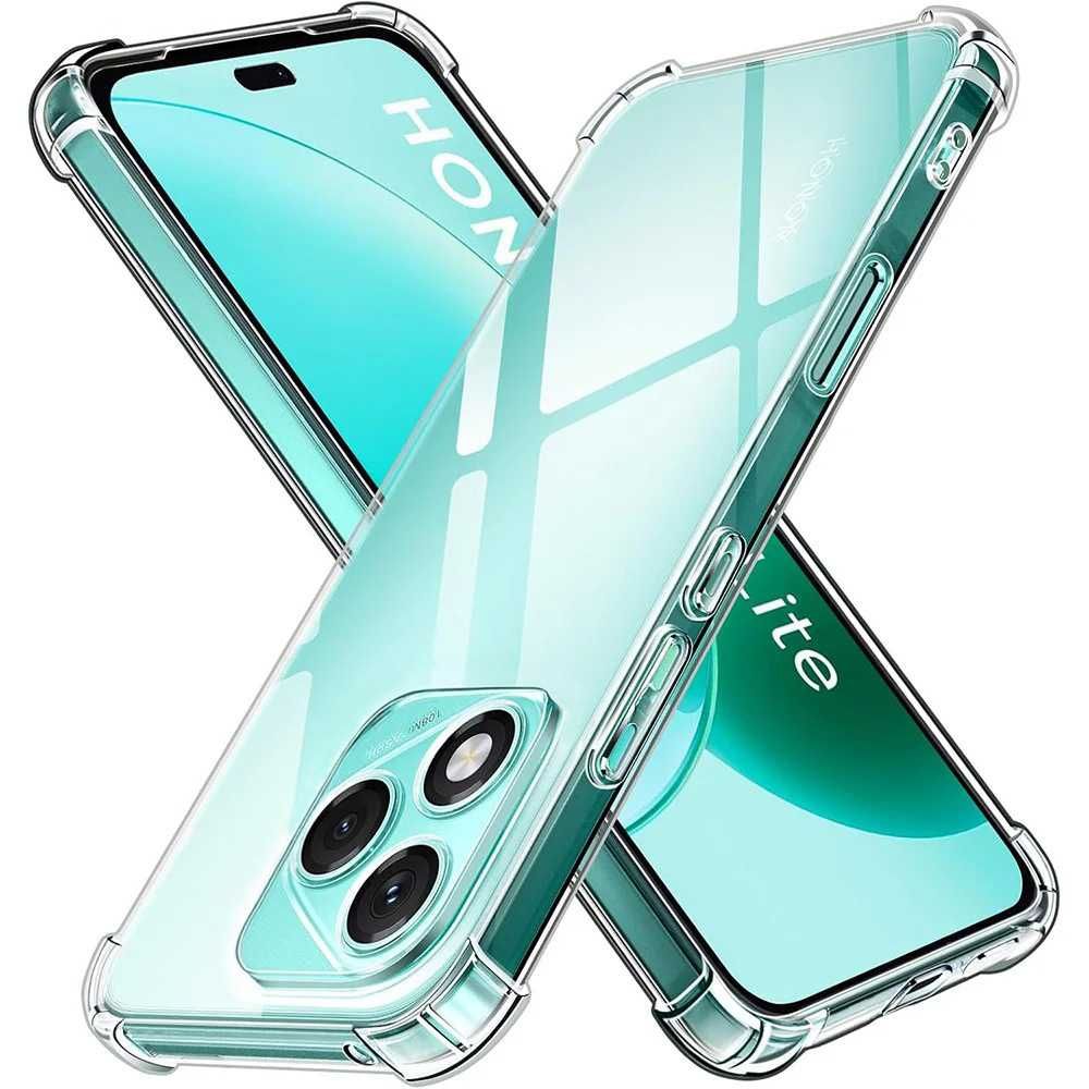 Прозрачен Силиконов Удароустойчив Кейс за Honor Magic7 Lite