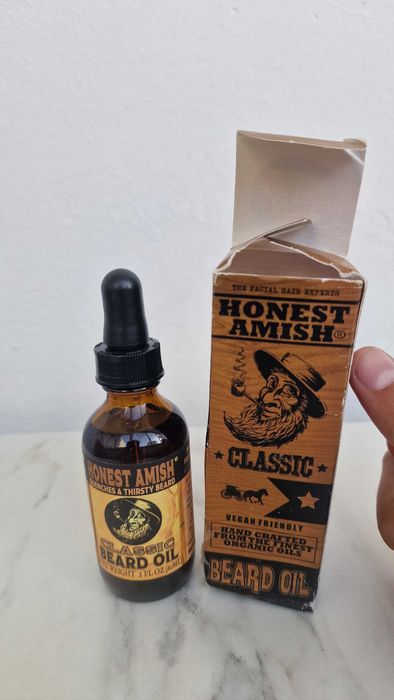 Ulei pentru barba Honest Amish Classic 60 ml vegan, organic
