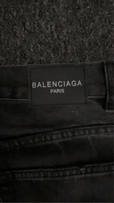 balenciaga lost tape jeans