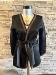 Cardigan lung trenci Misstio Boutique broderie superb