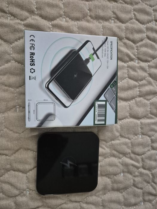 Incarcator Wireless QENO 15W Fast Charger