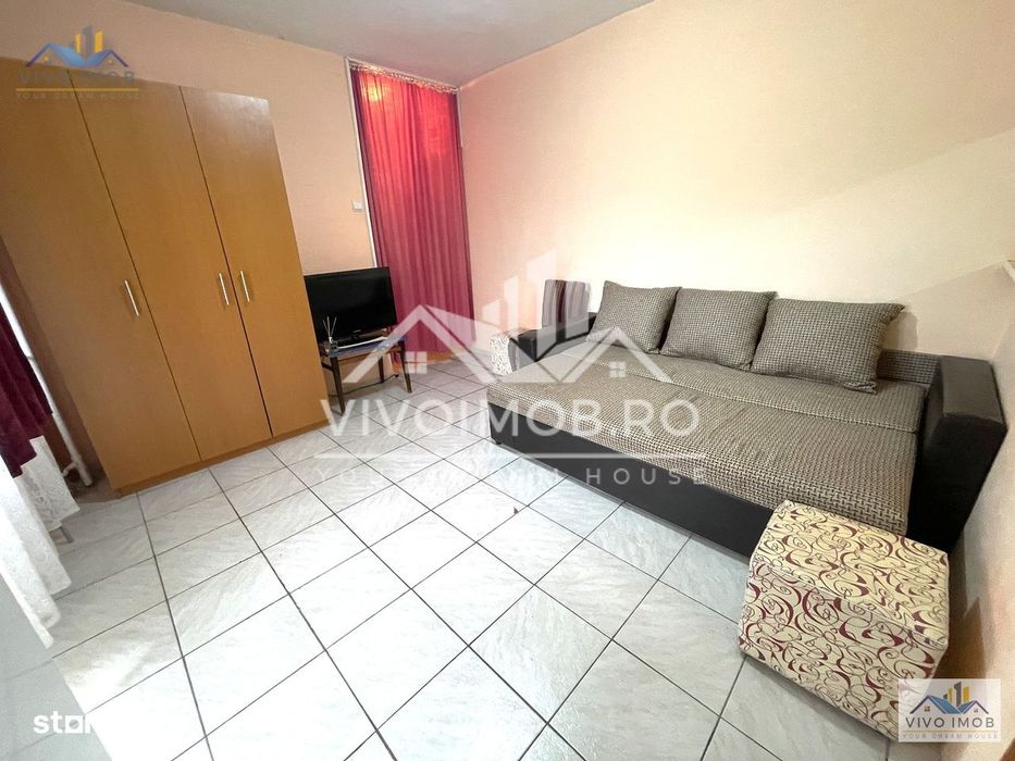 Crângași-Parc, etaj 2/8, 32mp, mobilată și utilată,  bloc mixt, liberă