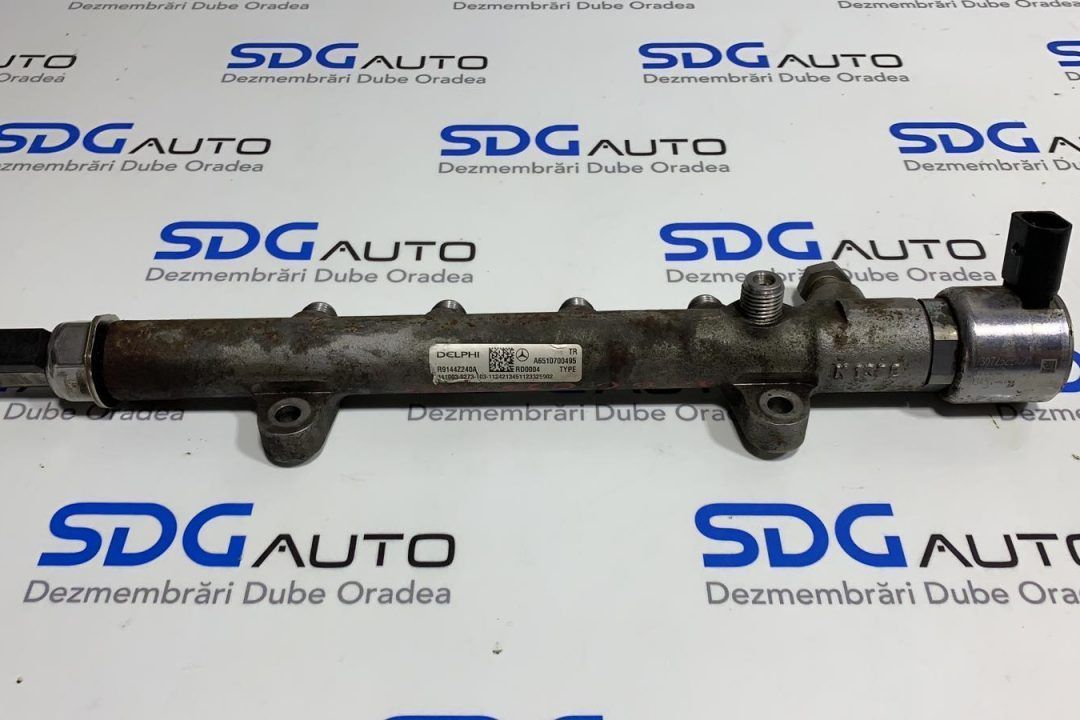 Rampa Injectoare Cu Senzori Mercedes Sprinter 2.2CDI 2010 - 2016 Euro 5 Cod: A6510700495