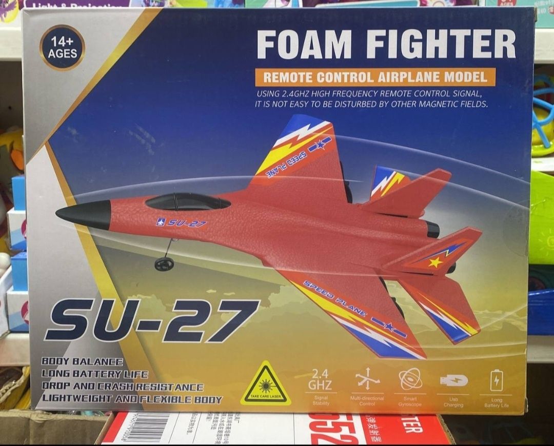 Радиоуправляемый планер Foam Fighter Su 27 по низкой цене
