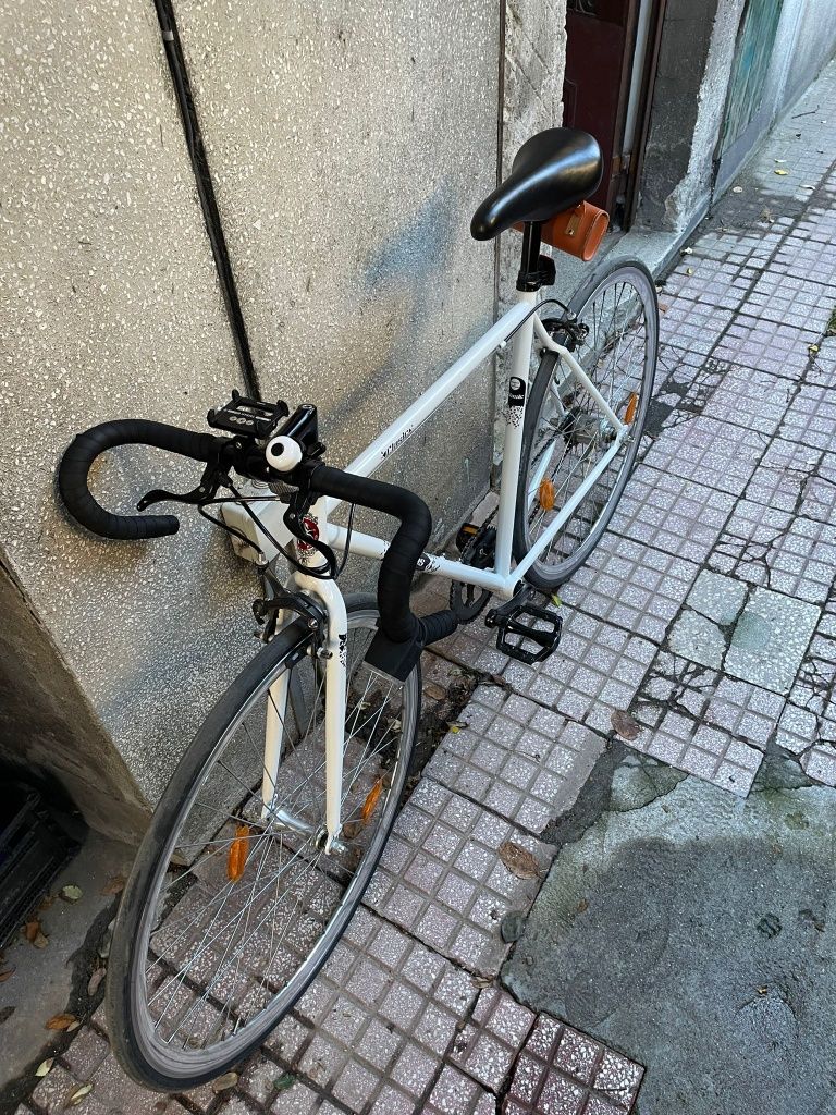 Bicicleta Pegas Clasic 2S, Drop Man, 54 cm, alb