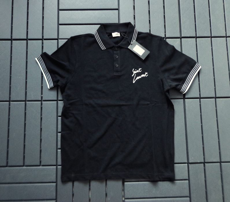 Мъжка поло тениска SAINT LAURENT PARIS