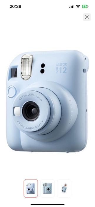 Продаю инстакс мини в синем цвете