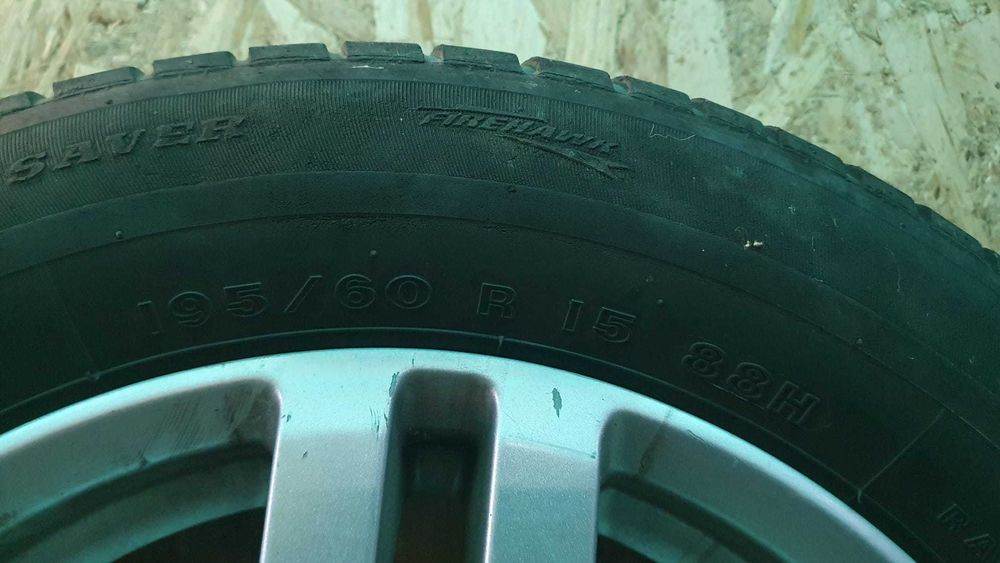 Vand Set 4 Jante + Cauciucuri Ford 195/60 R15 4x108