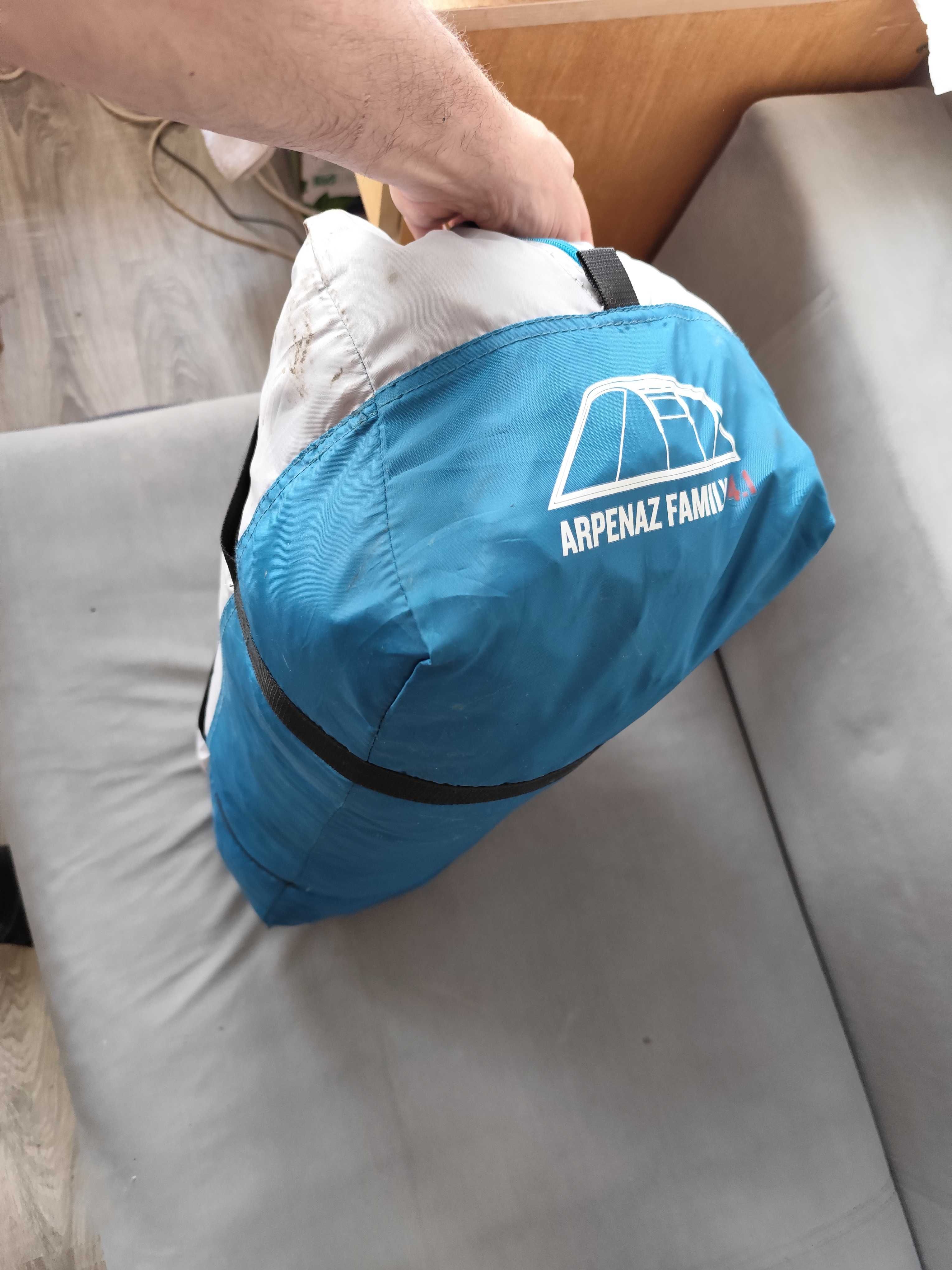 Палатка "Arpenaz Family 4.1" от Quechua- използвана само един път