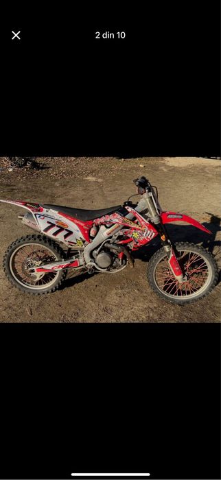 motoCross CRF450 anul 2014 injecție