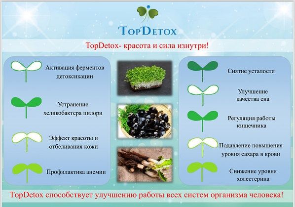 TopDetox (ТопДетокс) – это уникальное средство