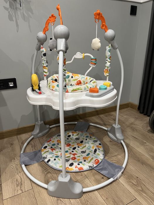 Детско бънджи Moni - Magic Fun, сиво