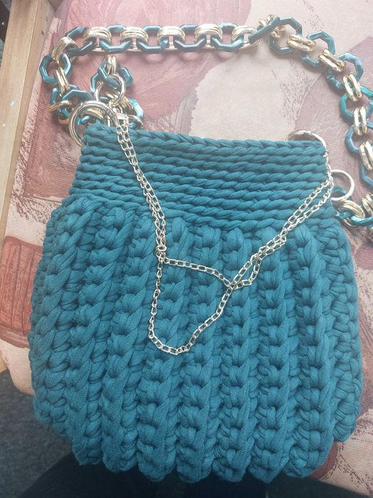 Ръчно плетена чанта