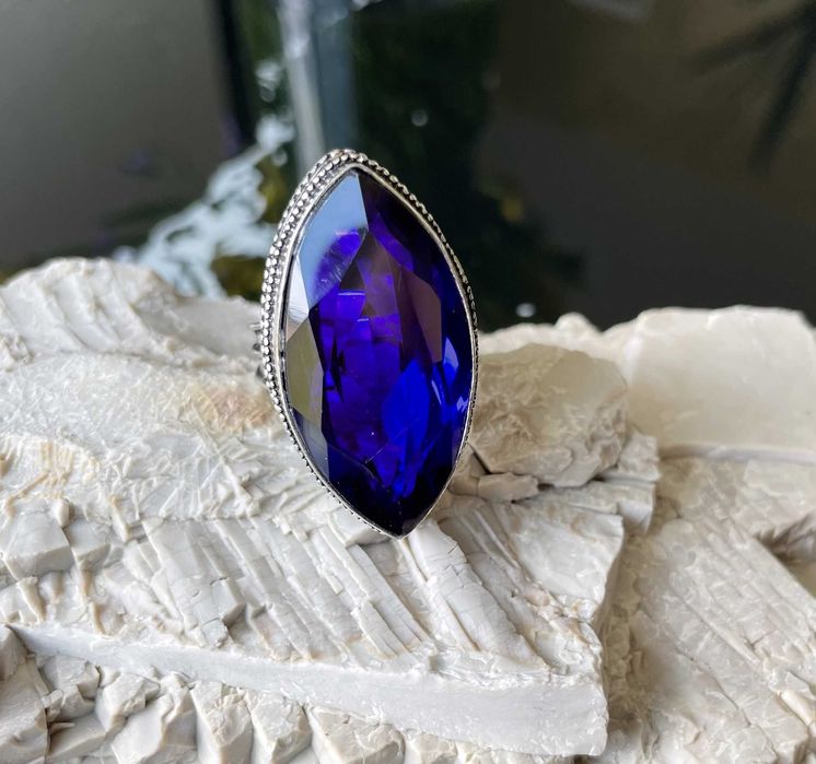 Inel Argint 925 cu Piatra Semipretioasa Tanzanit