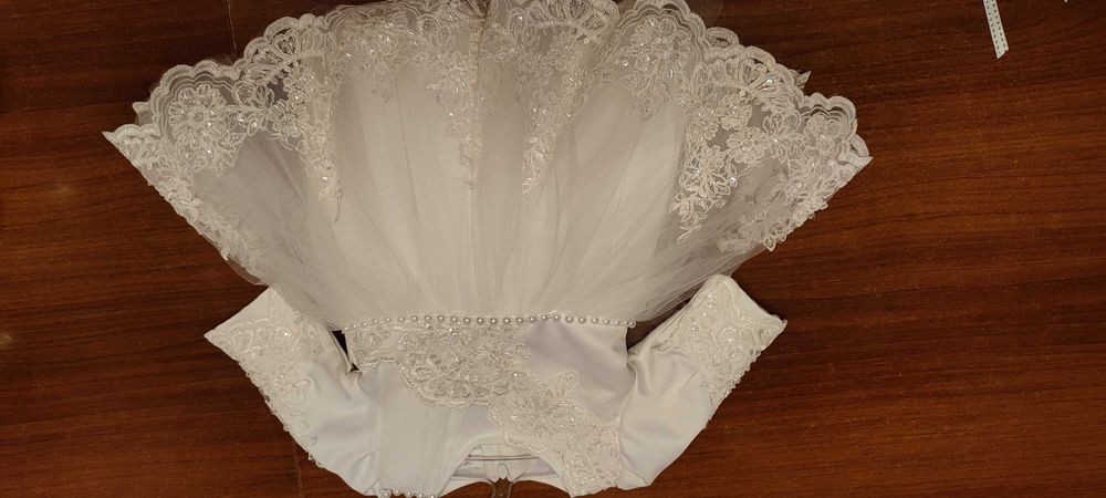 Rochite de ocazie/botez fetiță  3-6luni.