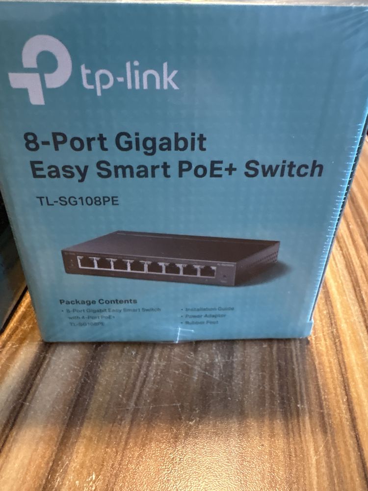 TP-Link 8- Port Gigabit Easy Smart PoE+Switch