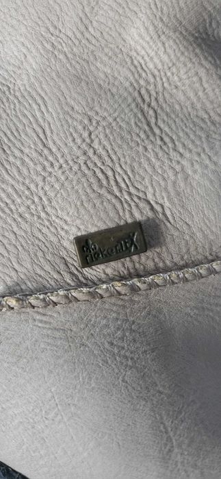 Cizme Rieker din piele sintetica si Cizme Rieker imblanite,dama,mar 39