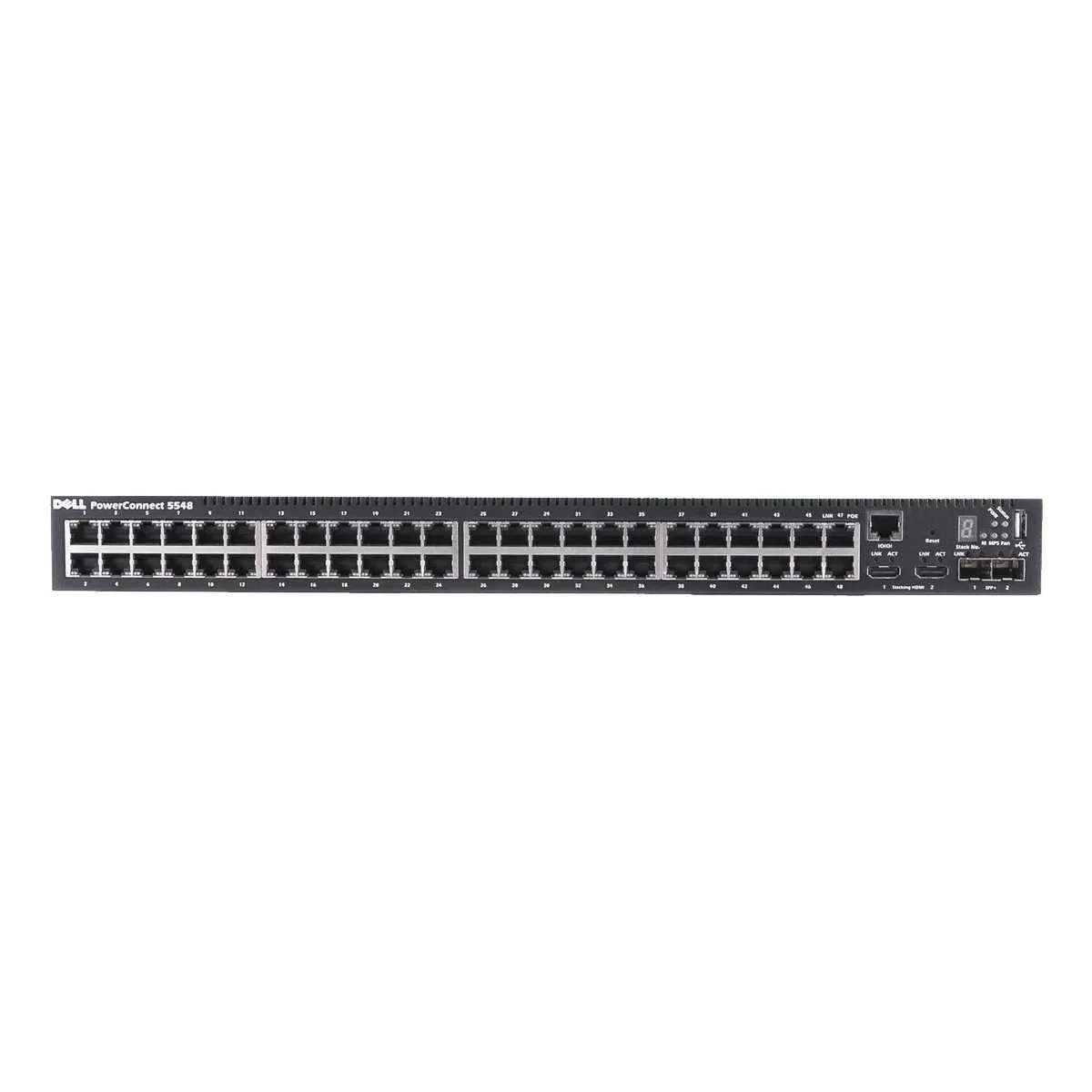 Dell PowerConnect 5548 48x GB RJ45, 2x GB SFP, 2x HDMI стакинг switch