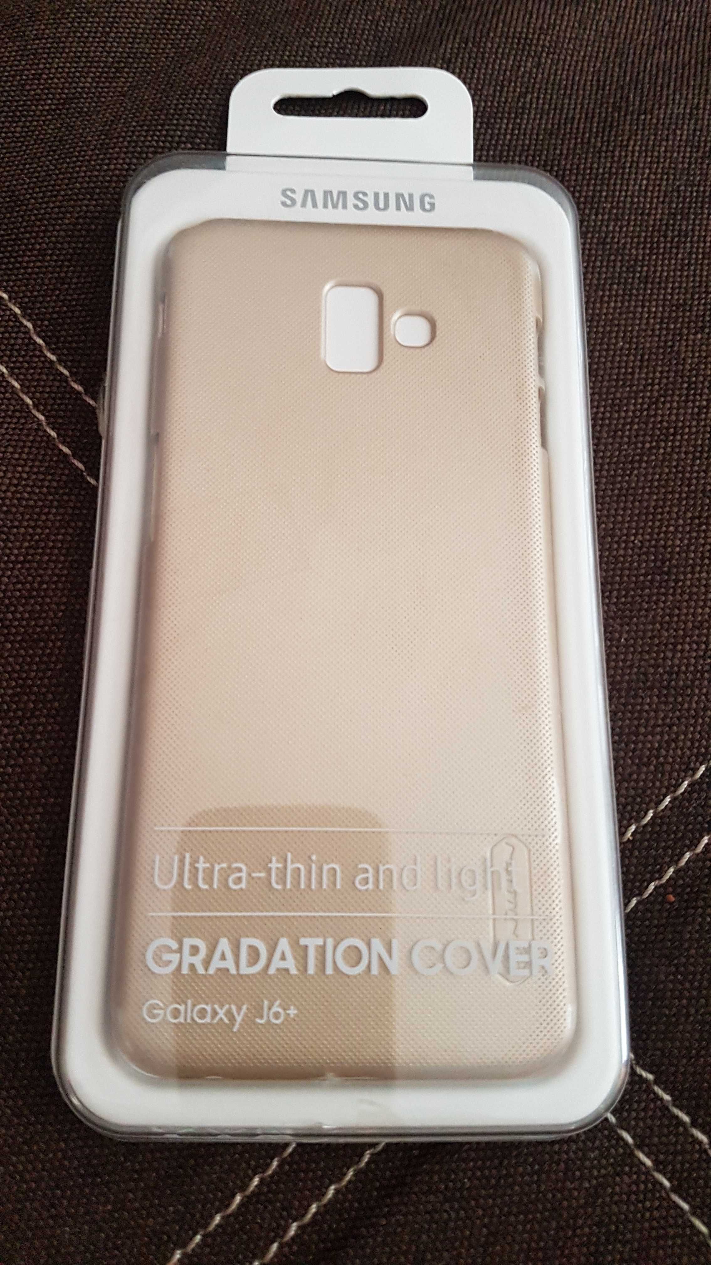 Husa noua, culoare gold, pentru Samsung Galaxy J6+