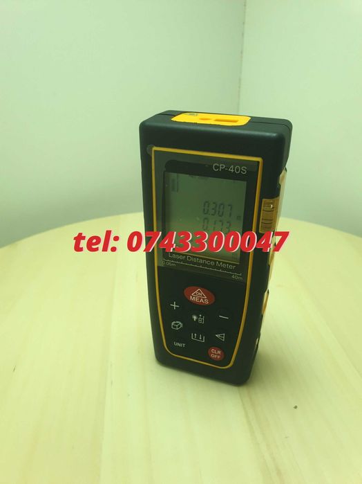 Telemetru Laser 40 Metri Digital Portabil