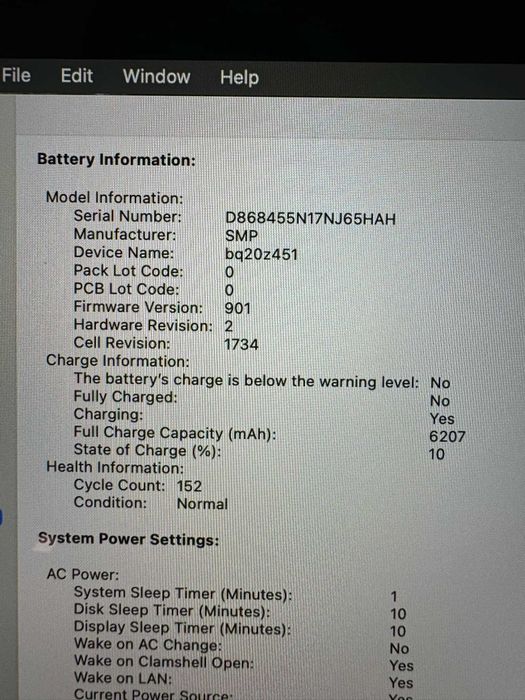 MacBook Pro 15-inch 2018