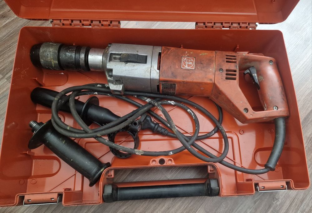 Bormașină Fein fără percuție 
220 Volts