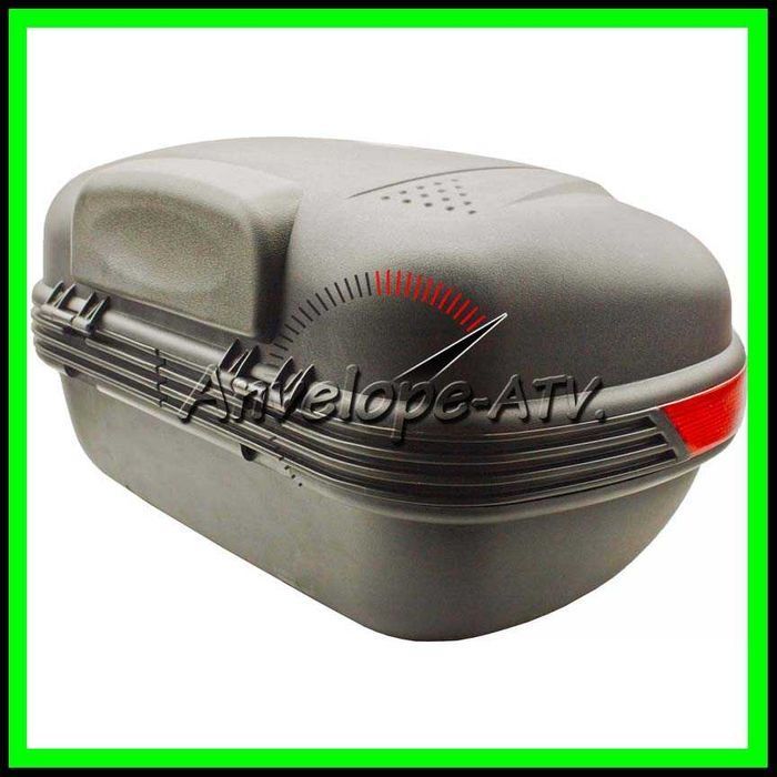 Cutie Portbagaj Topcase MOTO ATV pt Casca cu Placa Metalica 44L