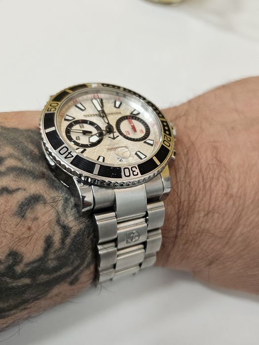 Ceas Ulysse Nardin Maxi Marine Chrono Diver - 43mm - 8003-102