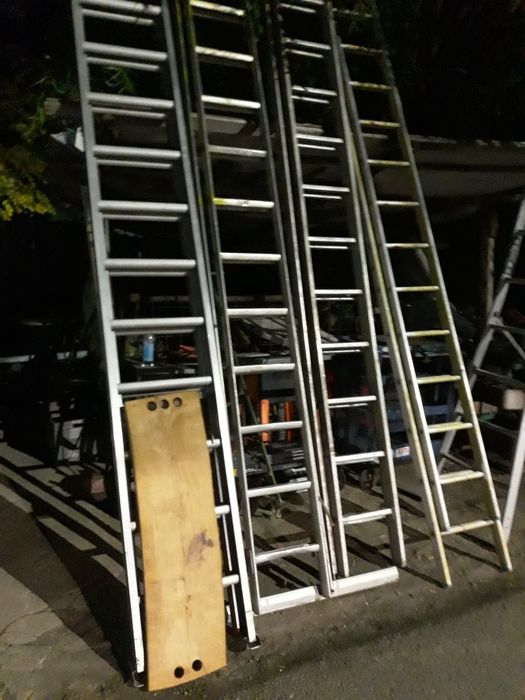 Scări de aluminiu solide aduse din Germania  preț.500 lei buc.