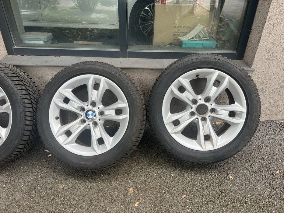 Jante Bmw x1 R17 montate cu anvelope de iarna 225/50/17
