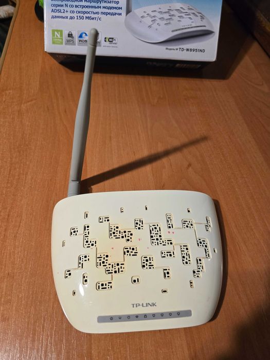 Wi-fi Модем роутер TP-LINK  TD-W8951ND интернет маршрутизатор