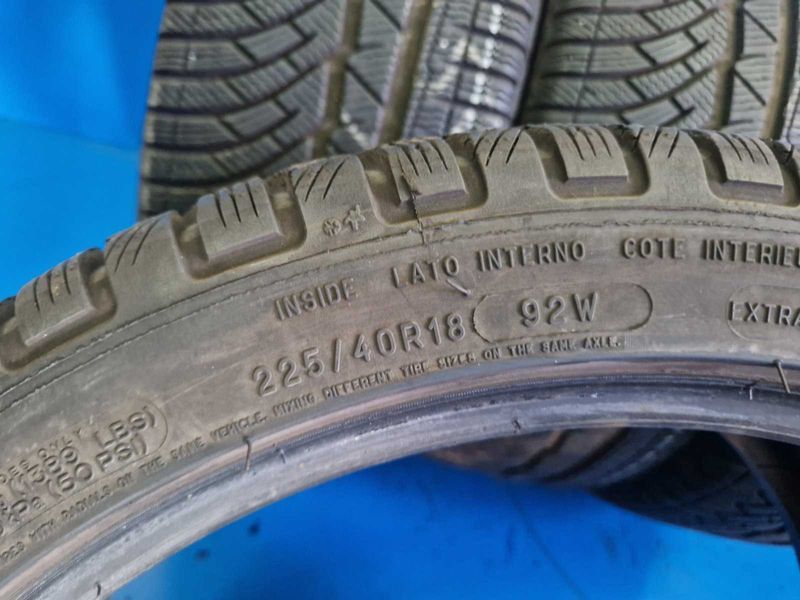 4 Michelin R18 225/40
зимни гуми DOT2517