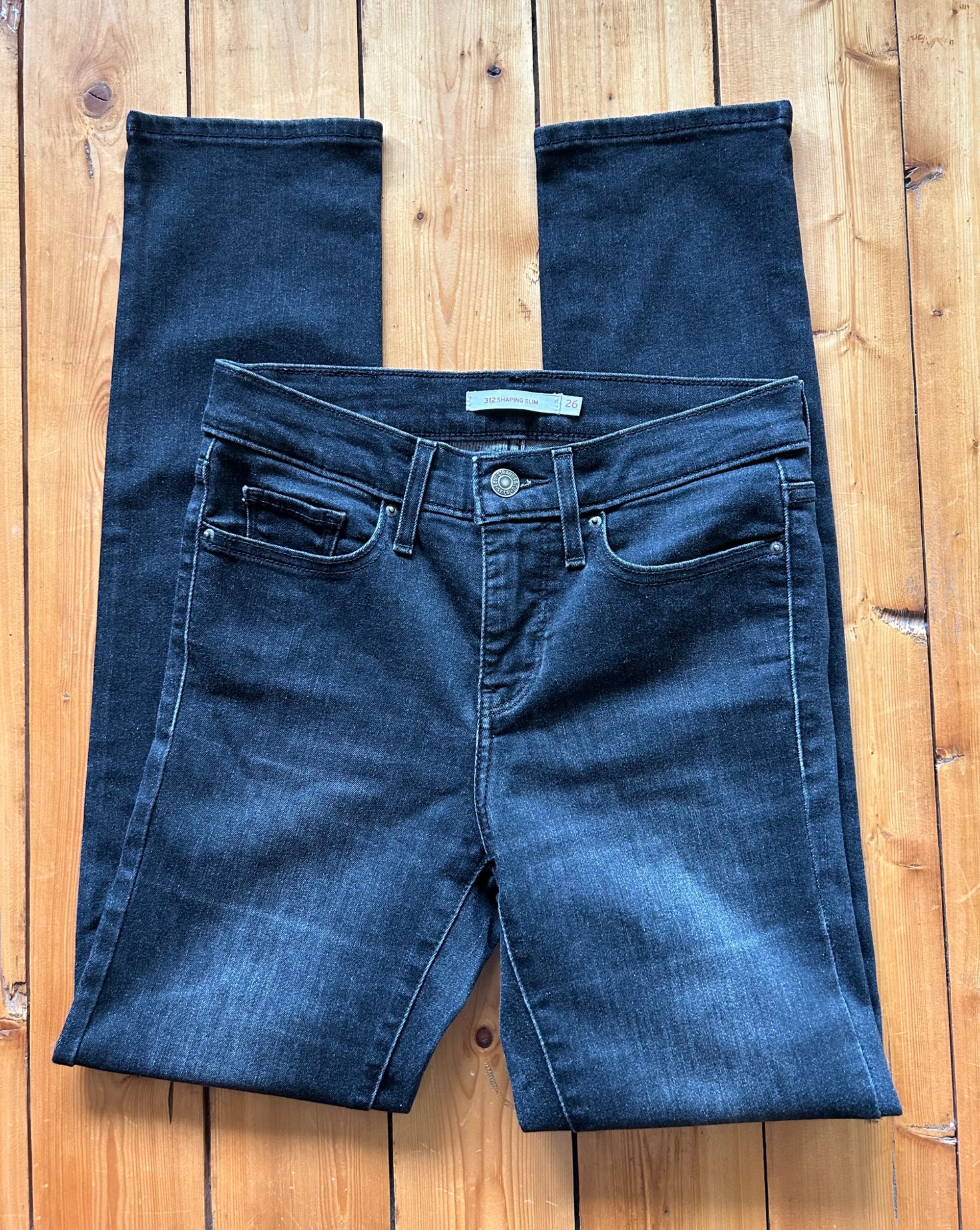 Levi’s дамски черни дънки