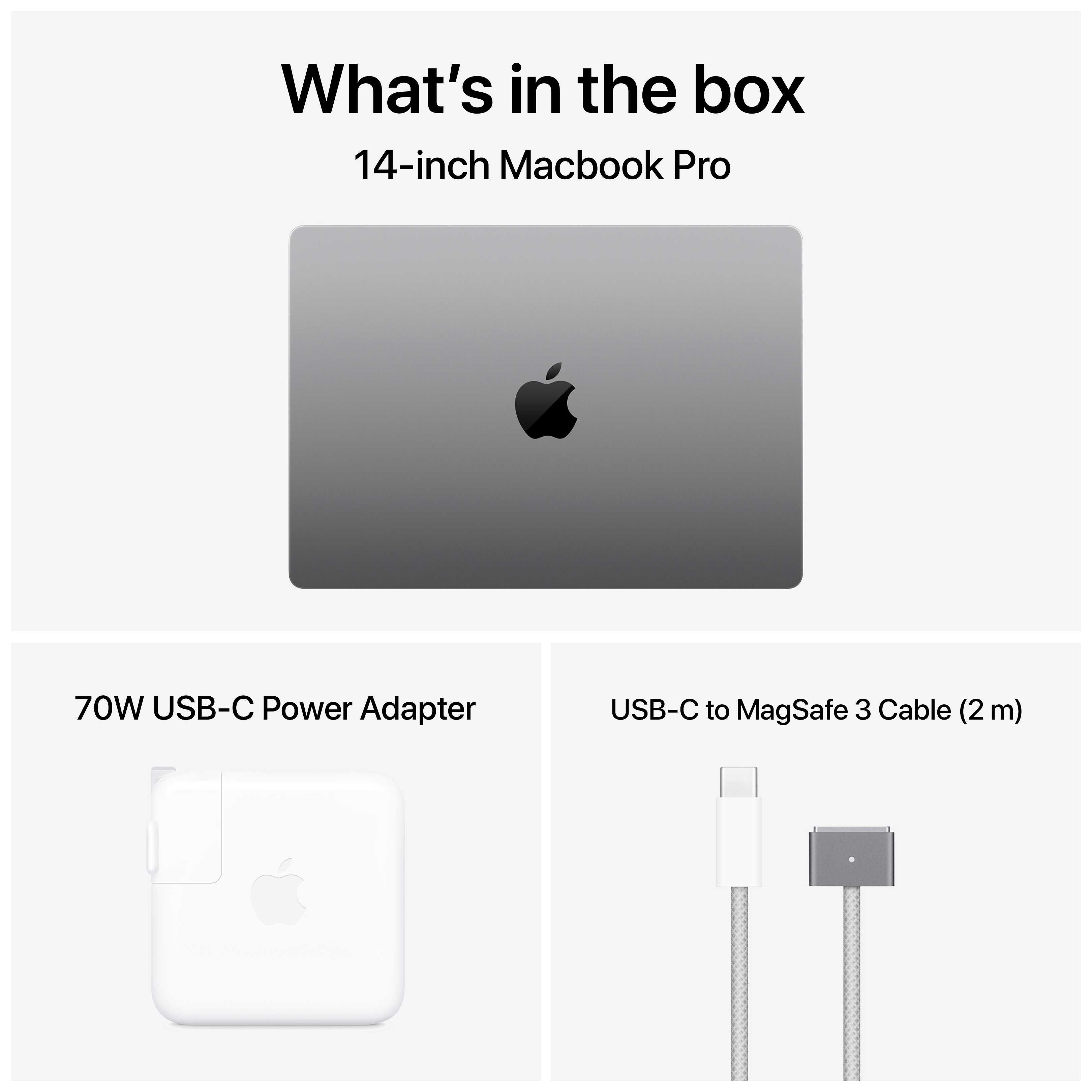 MacBook Pro M3  8/512GB  14-inch Space Grey (MTL73)