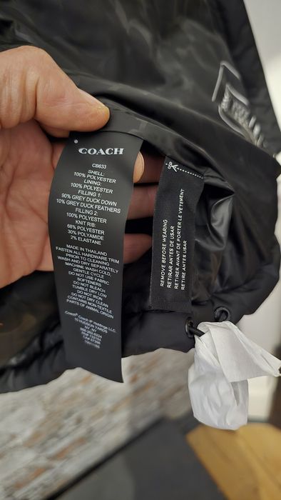 Coach пухено яке оригинал