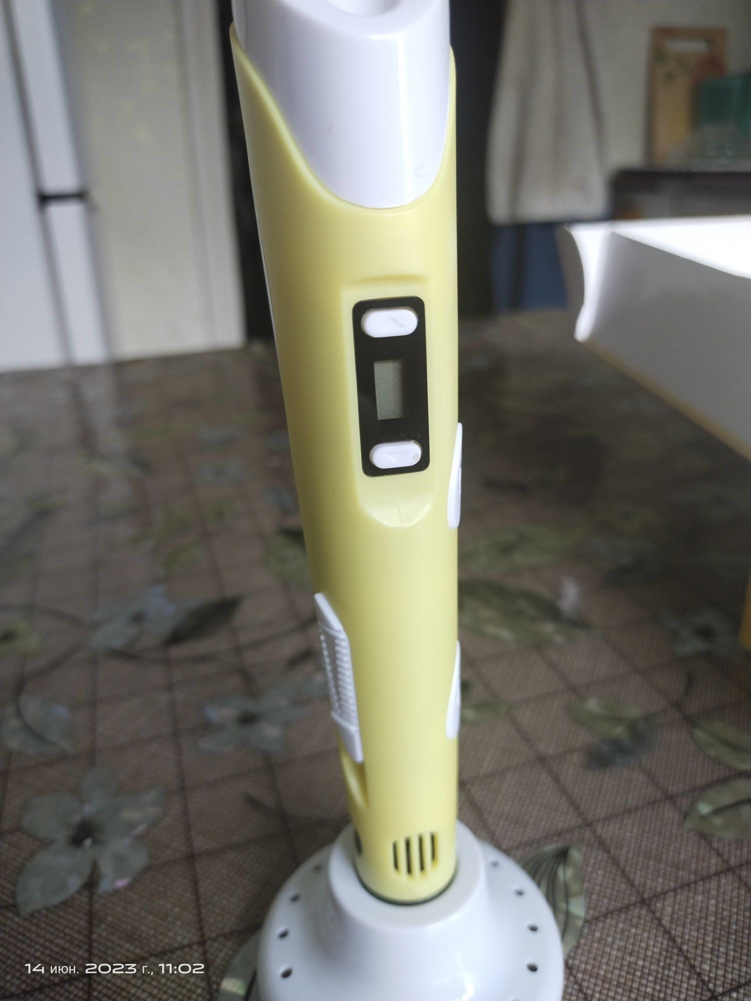 3D ручка (жёлтого цвета)