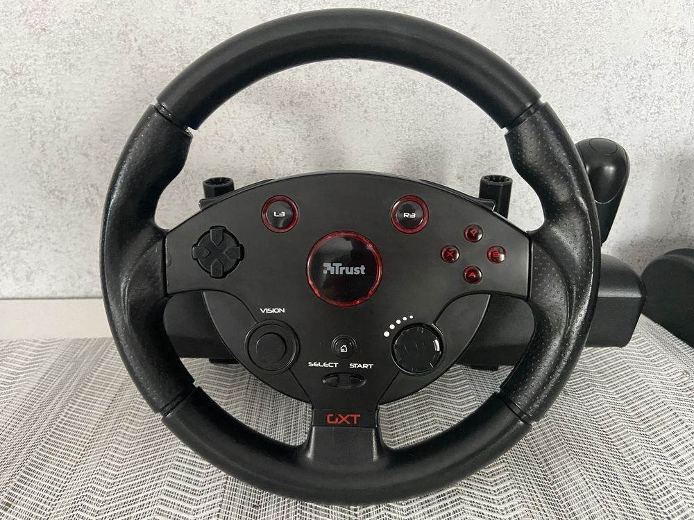 Волан С Педали Trust GXT 270° градуса PC/PS3