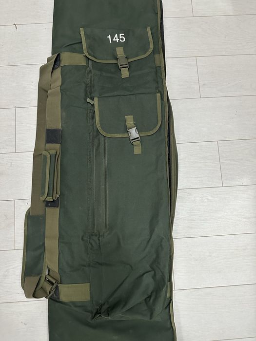 Husa lansete echipate cu mulinete, 4 compartimente!