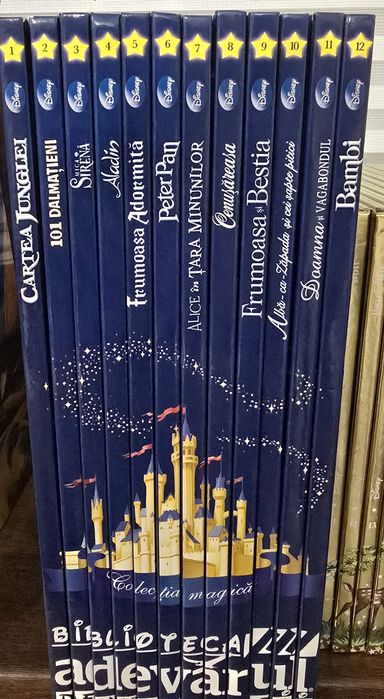 COLECTIE Carti DISNEY Biblioteca Adevarul