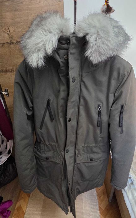 Geaca iarna Sixth June Big Fur Parka mar.M