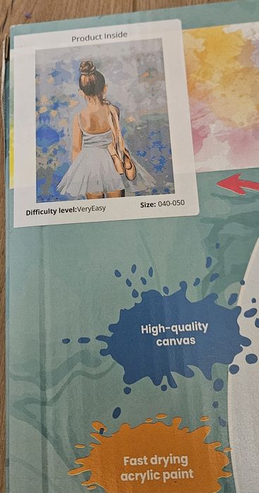 Set pictura pe numere nou