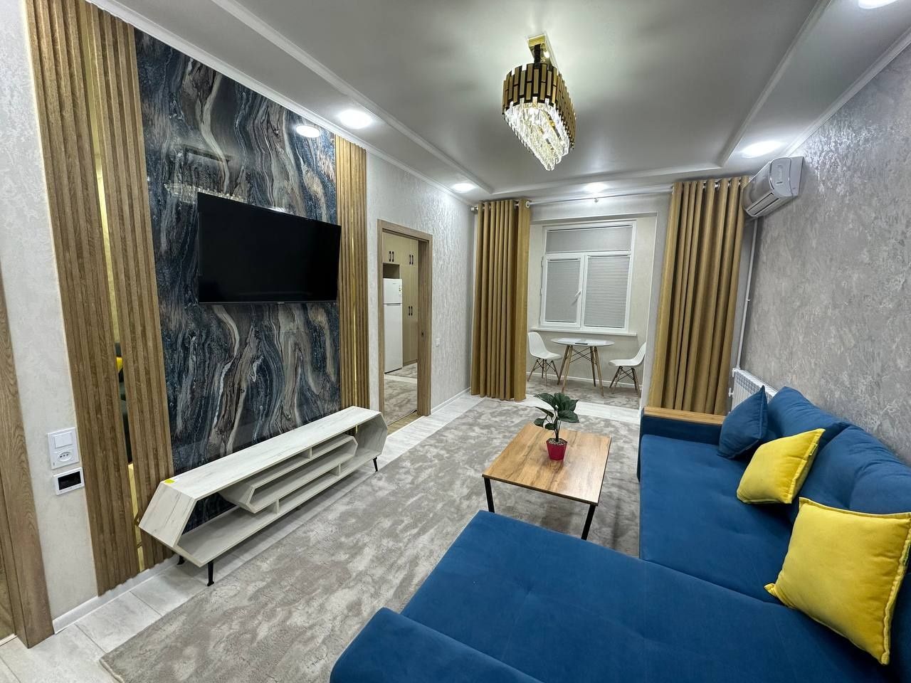 Фархадский Евро LUX 2-комнатная 55кв.м мебель +техника