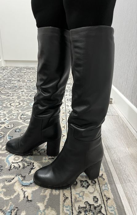 Сапоги зимние натуральная кожа