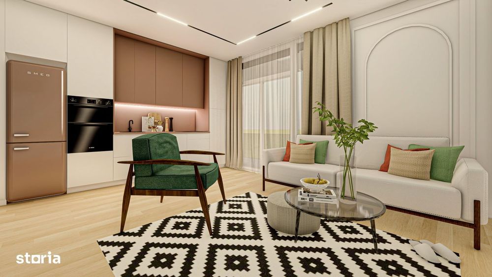 Penthouse 3 camere ARED - 104mp