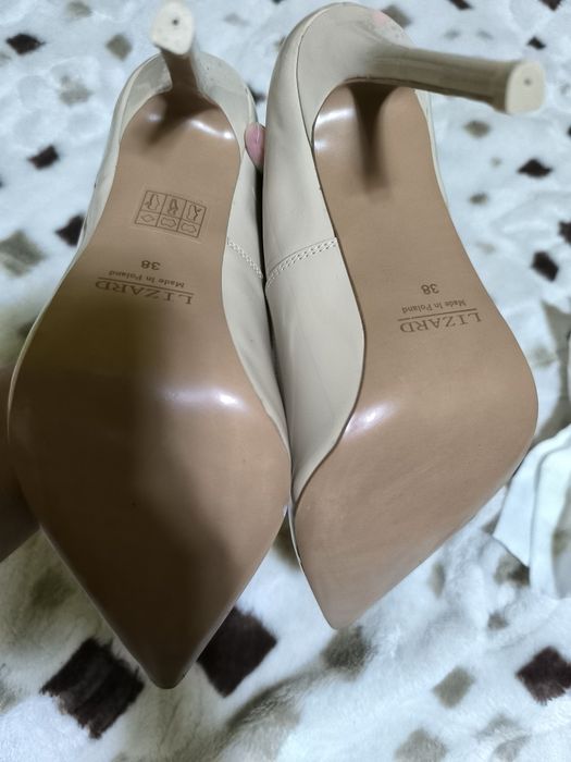 Дамски обувки Lizard естествена кожа кожа