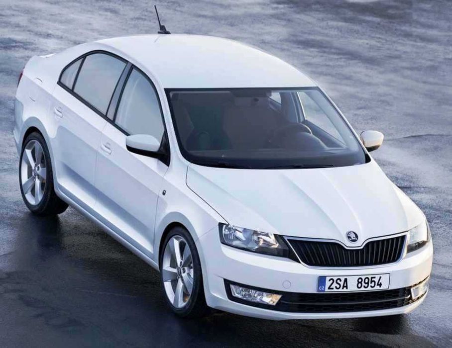 Фонарь левый Шкода Рапид Skoda Rapid 2013-