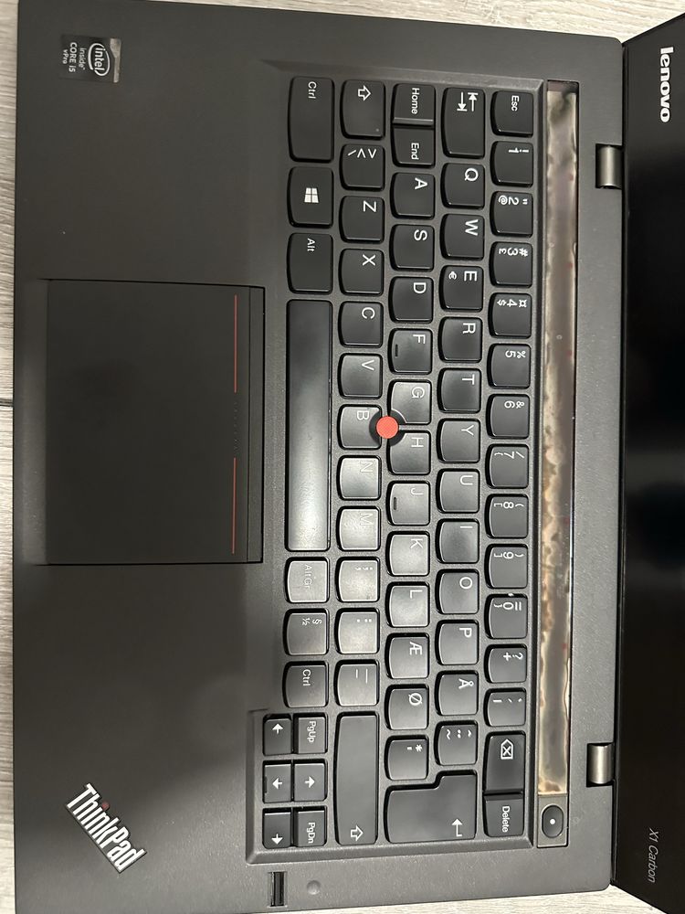 Lenovo thinkpad x1 carbon i5 vPro defect