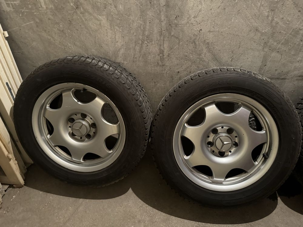 Джанти с гуми за Мерцедес 225/55/16 Mercedes 5x112
