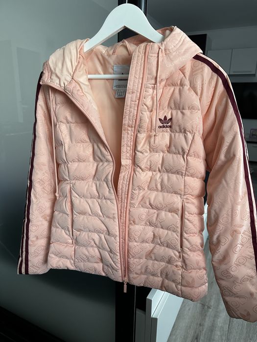 Geacă Adidas roz somon XS-S